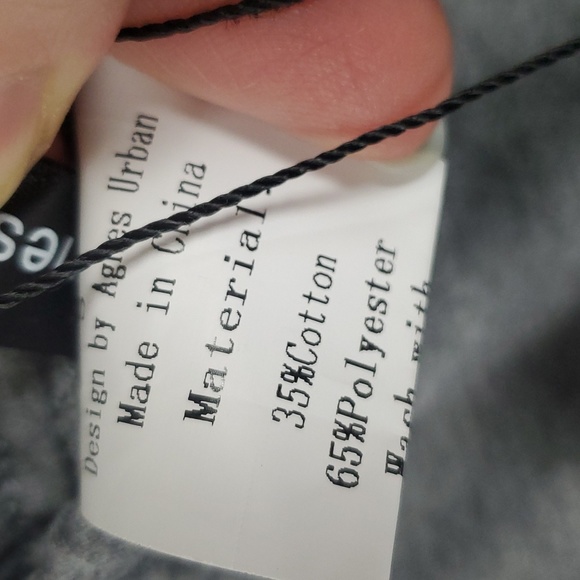 Agnes Urban Men's Jersey Sweatpants with Pockets Gray, Size S New - Picture 8 of 8